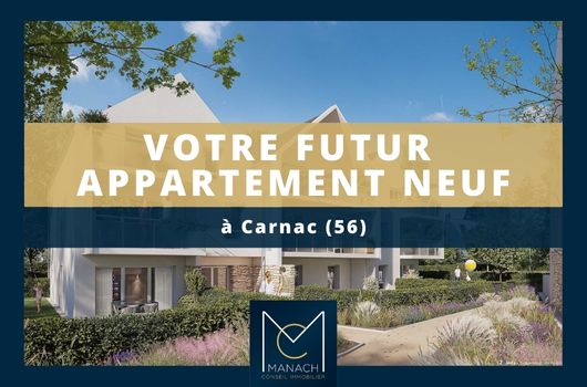 Appartement neuf à Carnac proposé par Manach Conseil