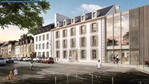 vue facade ancien