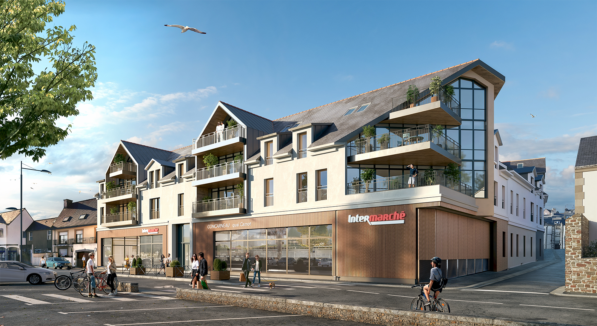 Programmes immobiliers neufs à Concarneau dans le Finistère